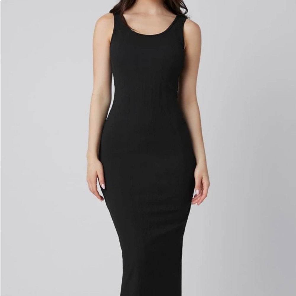 Derek Heart Long Black Dress, Sz Small